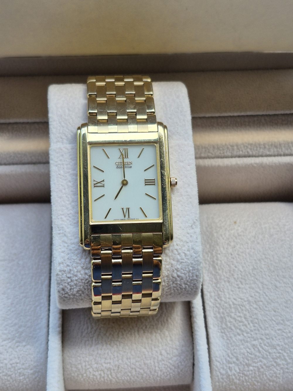 Citizen Stiletto Eco-Drive G820-T001688 TA White Roman Tank Quartz - Picture 13 of 16